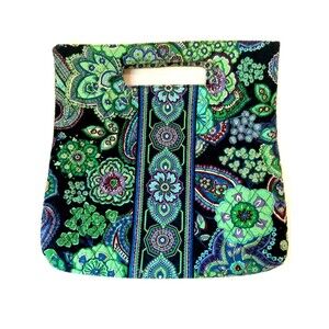 2009 Vera Bradley Blue Rhapsody XL Clutch Handbag (AS IS)